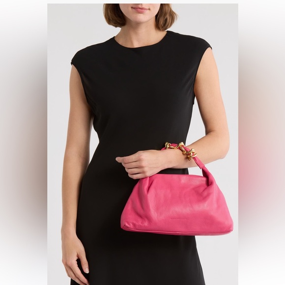 NEW Aimee Kestenberg Women's Black Glow Top Handle Handbag - Picture 2 of 7